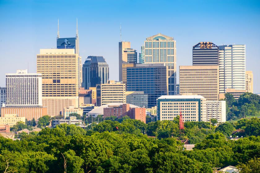 15. Nashville-Davidson, TN
